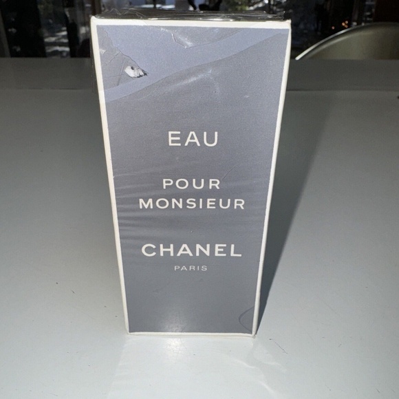 Chanel “EAU” Pour Monsieur VINTAGE SEALED Very RARE “P.M.” 90 Made In France - Picture 1 of 8